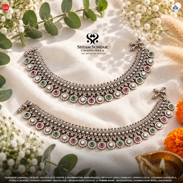 SILVER ANKLET